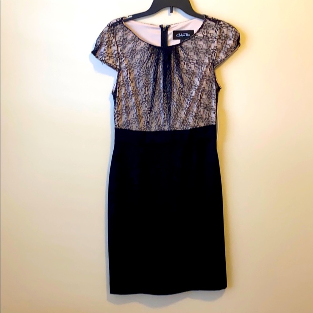 Black & Lace Cocktail Dress